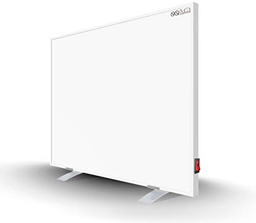 Riscaldamento a infrarossi con piedini 300W Riscaldamento a infrarossi a parete Pannello riscaldante piastra riscaldante Protezione da surriscaldamento a risparmio energetico Cristallo di carbonio