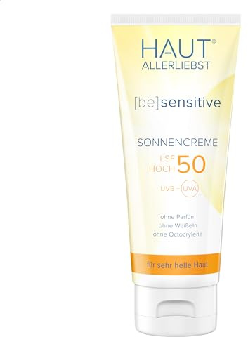 HAKA Sonnencreme LSF 50, UVA- & UVB-Schutz, 100 ml, wasserfest, parfümfrei