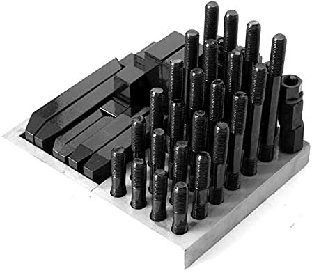 GENERISCH 58-teiliges T-Nutensteinset mit M6-Anzugsgewinde für T-Nutenbreite 8 mm im Plastikkoffer