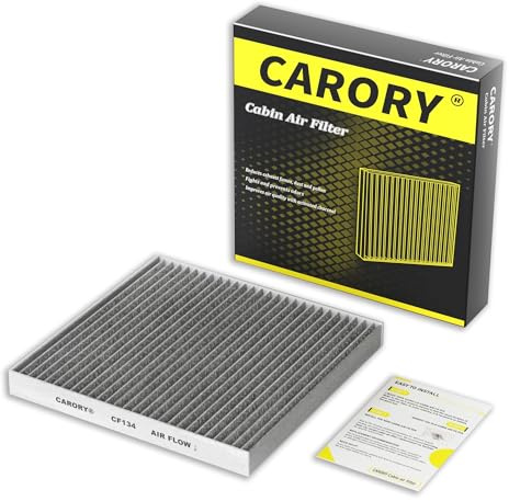 Cabin Air Filter w/Activated Carbon for Honda Accord 2003–2022, Civic 2006–2015, CR-V 2007–2016, Odyssey 2005–2017, Pilot 2009–2022, Ridgeline 2006–2025, Acura MDX 2007–2020 and More