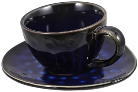 TOPBATHY Taza De Café Retro De Estilo Japonés Taza Tarde De Con Platillo Para Almacenar Leche Hogar