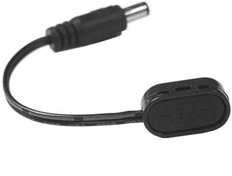 NULYLU 9v Netzteil Für Effektpedale Und Gitarrenpedale Externes Effektgerät Ladeadapter Mit Plus Außen/minus Innen Usb Stromkabel Für Mobiles Gitarrenzubehör