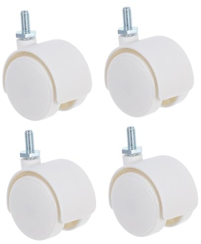 DECOMELODY 4piezas Ruedas Para Muebles Ruedas Giratorias Unidades Repuesto Silla De Oficina Accesorios