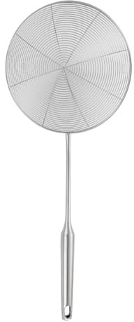 Steel Spider Skimmer - Spider Strainer | Stainless Steel Wire Slotted Spoon | Fat SkimmerS Sieve for Frying in the Kitchen | Frying Skimmer Strainer Set