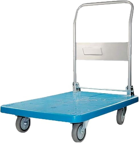 WTLONBF Carrelli, carrelli a Piattaforma, carrelli manuali Pieghevoli, carrelli per carichi Pesanti, pianali, Trasporto, Magazzino, Ufficio, Giardino, 200 kg-300 kg/a (B)