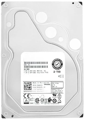 SIMPLETEK - Disco duro interno de 2 TB | 3.5 SAS 6 Gb/s | 7200 RPM - Caché 64MB | Ideal para servidores y NAS (reacondicionado)
