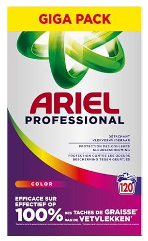 Ariel Professional Color Lessive en poudre - 6,6 kg - 120 lavages