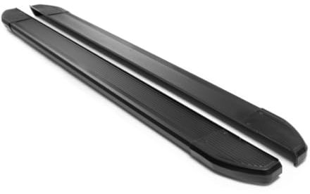 OMAC Alu Schweller Trittbretter für Ford Tourneo Courier 2014-2024 L1 Kurzer Schwarz