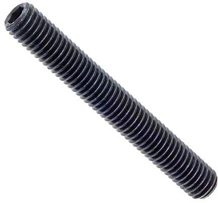Gewindestift ISO 4026 45 H Stahl bl. Kegelkuppe u. Innen6kant M 4 x 30-200 Stück