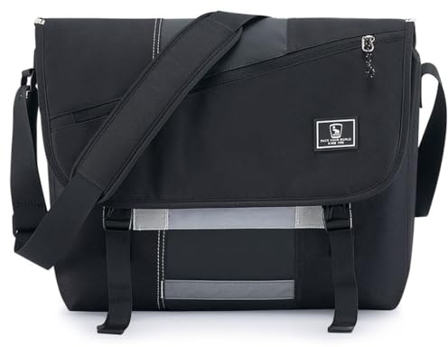 OIWAS Kurirväska för kvinnor – kanvas 15,6 tum bärbar dator portfölj herr crossbody väska skola ryggsäck