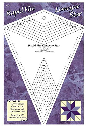 Rapid Fire LeMoyne Star Lineal von Studio 180 Design