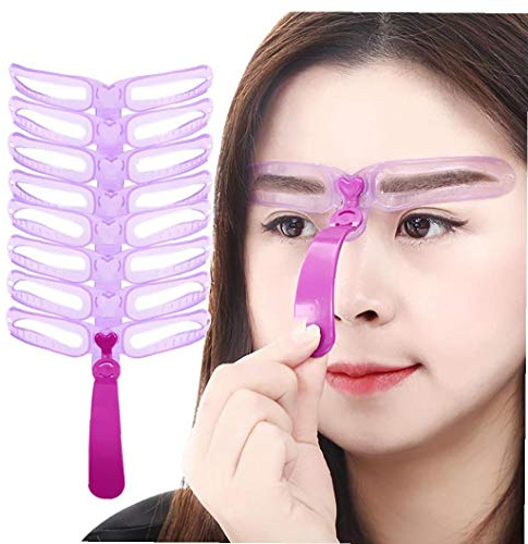 Bongles 1pc Berufsaugenbraue-schablonen-augenbraue-grooming Stencil Kit Brow Shaping Models Eyebrows Karte Zeichnung Diy Makeup