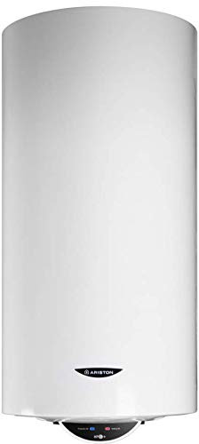 RyTE pro Ariston Pro1 Eco Dry Multis Termo Elettrico 80 litri | Scaldabagno ad acqua verticale e orizzontale, Multiposizione, Resistenza Doppia Inguainata - Intelligente con Display a LED