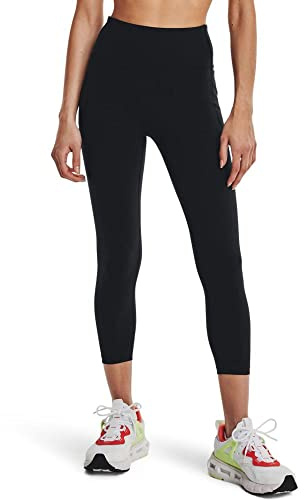 Under Armour Meridian Knöchel-Leggings für Damen, hohe Taille, figurbetonte Passform, Seitentaschen, zum Überziehen, klassisch und vielseitig
