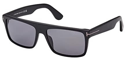 Tom Ford Sonnenbrillen PHILIPPE-02 FT 0999-N Matte Black/Smoke 58/16/145 Unisex