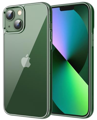 JETech Hülle für iPhone 13 mini, Anti-Vergilbung, Alpingrün