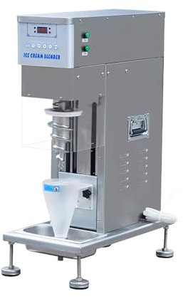 ice cream machine Stainless Steel Commercial Ice Cream Machine Frozen Yogurt Blending Machine Fridge Make Milkshake Equipment