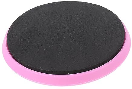 Milisten Ballett-spinnbrett Eisläufer Drehen Brett Drehbrett Für Tänzer Eiskunstlauf-drehbrett Ballett-drehbrett Turnboard Tanzen Tanzboa Rotierende Scheibe Nylon Rosa Yoga, V053346VPN