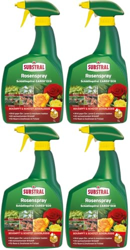 4 X 1L Substral®Rosenspray Schädlingsfrei Careo Eco