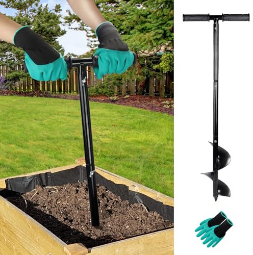 Herramienta aireadora de compost y herramienta de mezcla para contenedores de abono al aire libre, bolsas, accesorios de compostaje