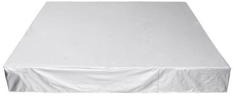 Thermos extra spesso per vasca idromassaggio, resistente alla neve e all'acqua, per interni ed esterni, argento, 231 x 231 x 30 cm