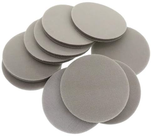 Lot De 10 Disques Abrasifs En Mousse 75 Mm, Grain 320-8000, For Polissage Humide Et Sec(1000)