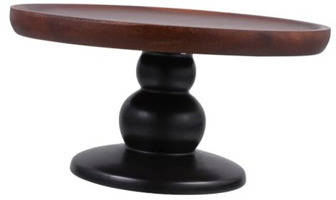 UKCOCO Tartas De Madera Vintage Soporte Para Postres y Magdalenas Talla Para Fiestas Bodas y Decoración