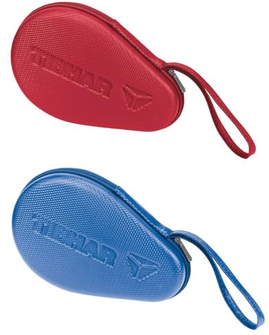 Tibhar Tischtennis Schlägerhülle Carbon, rund
