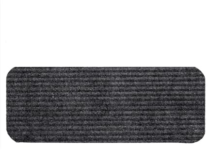 Generico Zerbino interno antisdrucciolo antiscivolo - idrorepellente - zerbino resistente antisporco (ANTRACITE, 25 x 50 cm)