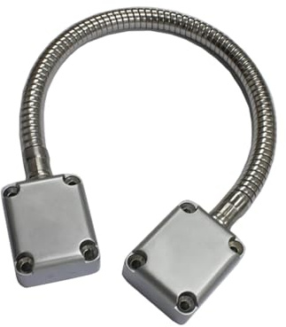 Guaina di montaggio flessibile in acciaio inox, cavo di controllo dell'accesso, protezione del cavo, protezione dell'accesso ai cavi, protezione per cavi