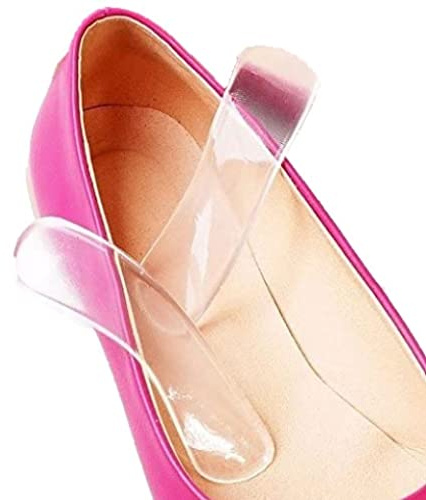 Pedimendtm autoadesiva trasparente silicone gel tallone – Solette per tacchi – Heel Liners – previene le vesciche – riduce le irritazioni – tacchi alti della presa antiscivolo tallone – cura dei piedi