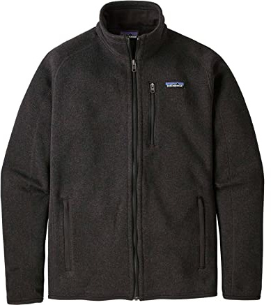 PATAGONIA Men's M's Better Sweater Jkt Performance Fleece, Black, M