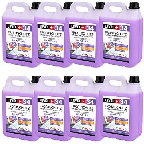 Protection antigel 40 L pour colle à ciment de construction, colle pour carrelage pour colles isolantes thermiques RM34