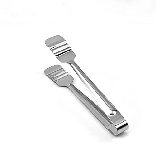 RTHGTFQZ Pinze Cucina Pinze Alimentari, pinze da Cucina in Acciaio for Cucinare, Barbecue, Serving Forbici pinze, pinze a Buffet cassaforte e Durevole, Dimensioni: 22.2 cm