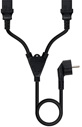 CABLE ALIMENTACION NANO CABLE CEE7/M - 2XC13/H 1.8M