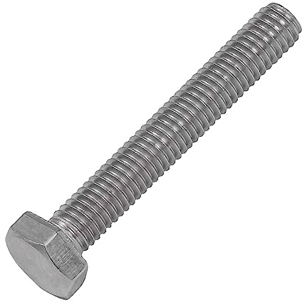 SCREW REBEL Sechskantschraube mit Vollgewinde aus Edelstahl A2-70, M16 x 70-25 Stück, DIN 933 Maschinenschrauben V2A