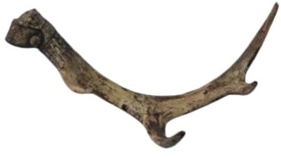 STOBAZA Resin Hirschgeweih Wandhaken Aus Robustem Resin Vintage Design Mit Geweih-antlers Für Jacken Hüte Schlüssel Und Handtücher Dekorative Wandgarderobe Für Flur Wohnzimmer Schlafzimmer
