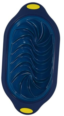 Molde Rectangular de Silicona para Pan, Horno Doméstico, Azul Marino