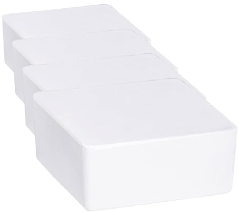 WENKO Nachfüller Raumentfeuchter Cube, 1000 g Nachfüllpack, reduziert Schimmel & Gerüche, 1 kg Granulatblock (Packung mit 4)