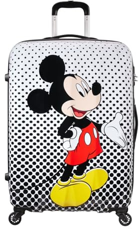 American Tourister Disney Legends - Spinner L, Kindergepäck, 75 cm, 88 L, Mehrfarbig (Mickey Mouse Polka Dot)