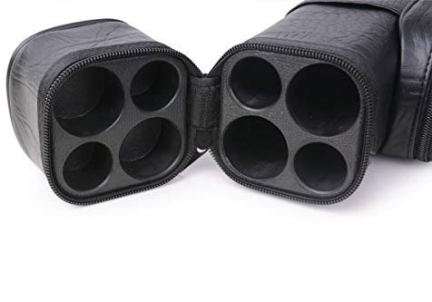 AB Earth Leatherette 2x2 Hard Vinyl Pool Billiard Cue Carrying Case
