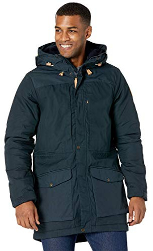 FJÄLLRÄVEN Singi ull vadderad parkas M sportjacka BLÅ M