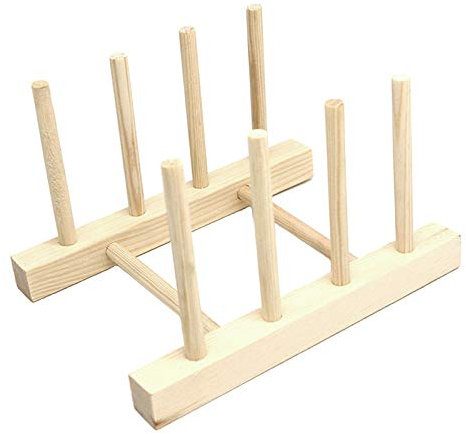 Perfeclan Holz Fadenhalter Garnhalter Fadenspulen Organizer Halter für Stickerei, Quilten, Nähen - Kleine