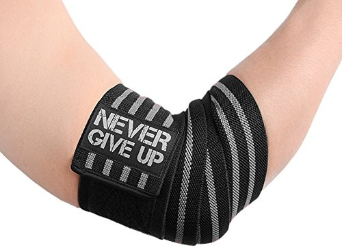 Profi Push-Support Fitnessbänder (1 Paar), Kraftsport Bänder Bodybuilding