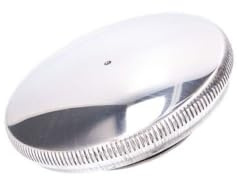 2EXTREME Tankdeckel Aluminium poliert ohne Schloss kompatibel für Simson S 50 B 50 2T AC 75-76, S 53 50 Beta