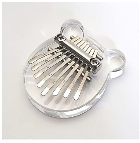 Kalimba 8-Ton-Daumenklavier Kalimba-Fingerklavierinstrument (Color : Acrylic 7)