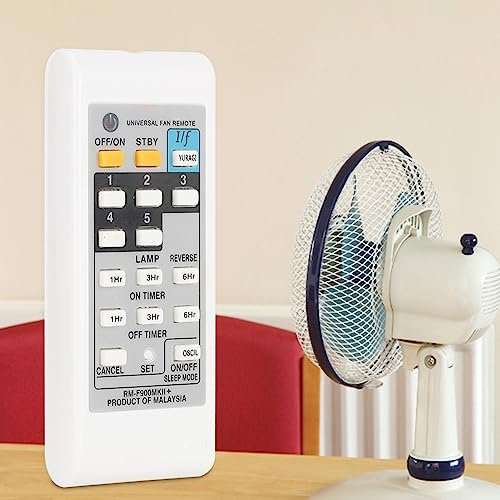 ABS White Universal Electric Fan Remote Control, Durable Remote Controller for Fans, Compatible Fan Controller