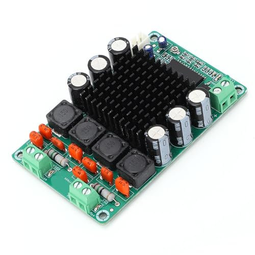 TK2050 Modulo Amplificatore di Potenza Digitale HiFi Stereo a Doppio Canale 2x50W, Scheda Amplificatore di Classe D T per Altoparlante Fai-da-te, Scheda Modulo Amplificatore 50W