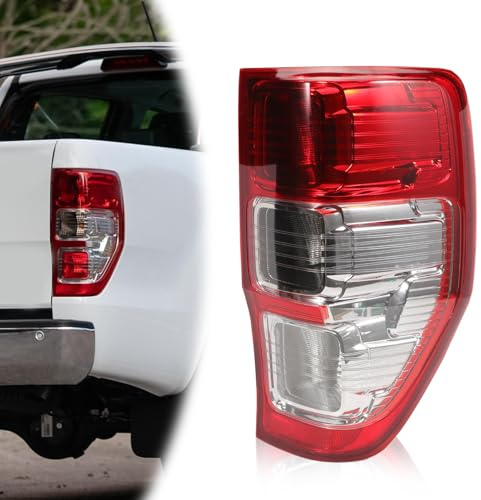 Anlseiod Piloto Trasero Derecho para Ford Ranger T6 2012-2021 | Faro Trasero Lado Pasajero Ranger T6 PX MK1 MK2 MK3 2012-2021 Montaje Luz Trasera LED Directo Plug and Play
