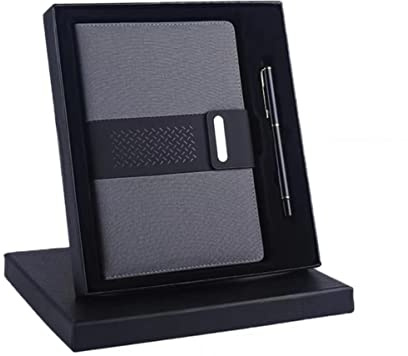 CMY Executive Classic Leder A5 Notizbuch mit Stift Vintage Reise Notizbuch und Stift Journal Tagebuch Business Tägliche Ideen Notizblock Weihnachten Geburtstag Geschenk-Set für Mädchen Frauen Mama